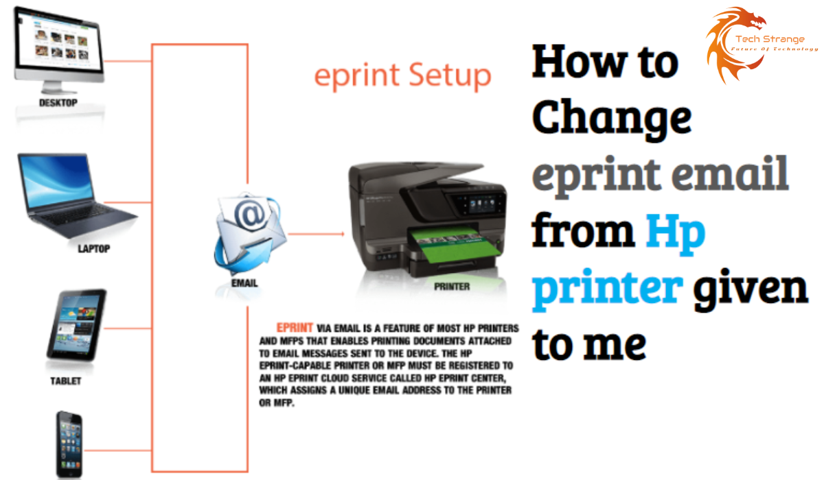 functie vereist Verstrikking How To Change EPrint Email From HP Printer - Tech Strange