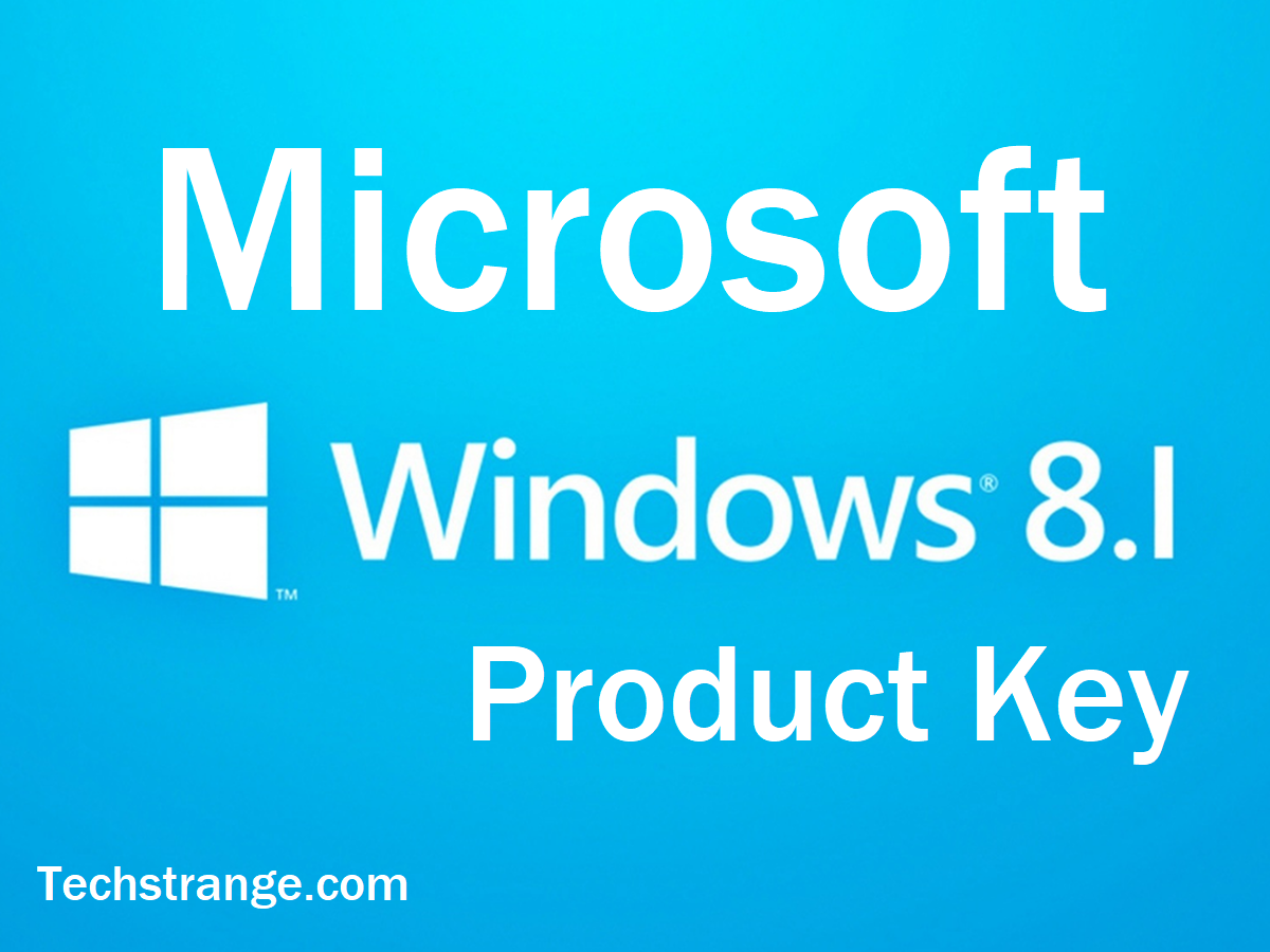 Windows 8.1 Product Key 2020