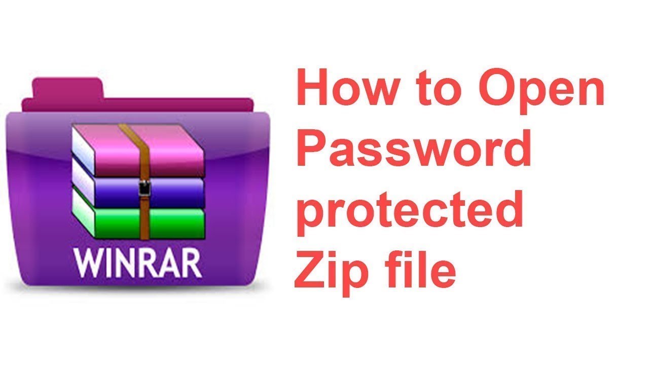 How To Unlock Password Protected ZIP File