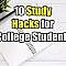3 Lit Life Hacks For Students And Tips That Will Make Your College Life Easier