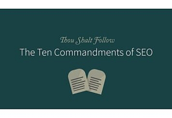 The Ten Commandments Of SEO