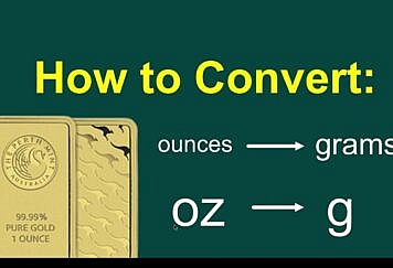 How to Convert Ounces to Grams