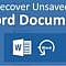 recover-unsaved-word-document